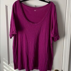 Gap Purple Tee Size Large